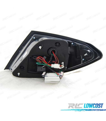FEUX ARRIÈRE MERCEDES CLASSE C W204 BERLINE 07-10 LED FUMÉ