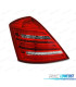 FEUX ARRIÈRE MERCEDES W221 CLASSE S LOOK W222 05-09 LED DYNAMIQUE ROUGE BLANC