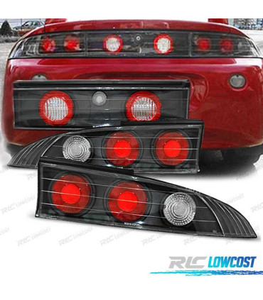 FEUX ARRIÈRE MITSUBISHI ECLIPSE 95-98 NOIR LEX