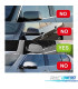 COQUES RETROVISEURS BMW F10 F11 F18 10-13 LOOK M NOIR BRILLANT