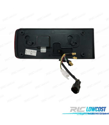 FEUX ARRIÈRE LED DYNAMIQUE MERCEDES CLASSE G W463 07-17 LOOK AMG G55 ROUGE FUMÉ