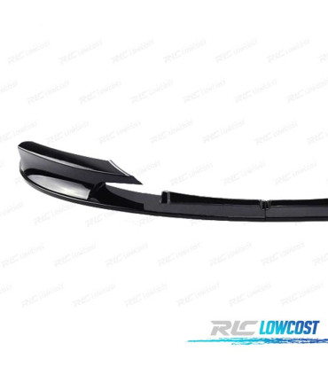 SPOILER LAME FRONTAL BMW F30 F31 LOOK M PERFORMANCE NOIR BRILLANT ABS