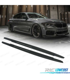 BAS DE CAISSE BMW G30 G31 LOOK M PERFORMANCE NOIR BRILLANT