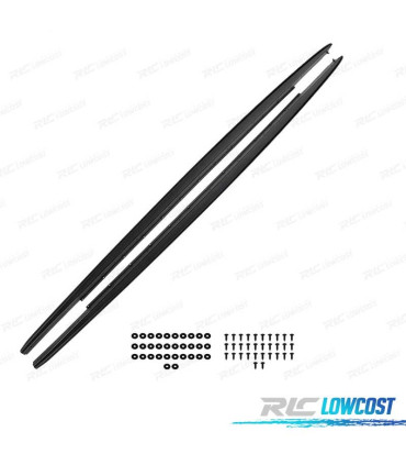 BAS DE CAISSE BMW G30 G31 17-20 LOOK M PERFORMANCE NOIR BRILLANT