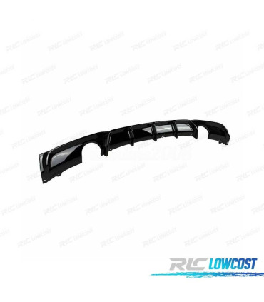 DIFFUSEUR BMW F30 F31 LOOK M PERFORMANCE NOIR BRILLANT O--O