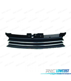 CALANDRE VOLKSWAGEN GOLF IV LOGO 4 97-03 NOIR CHROMÉ