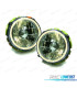 PHARES POUR VOLKSWAGEN VW GOLF MK1 74-83 ANGEL EYES CHROMÉ