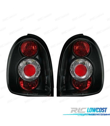 FEUX ARRIÈRE POUR OPEL CORSA B 93-00 FOND NOIR
