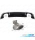 DIFFUSEUR AUDI A3 8V 16-20 LOOK RS3 + EMBOUTS D´ÉCHAPPEMEMENT