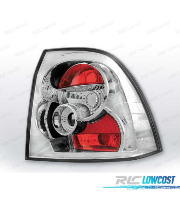 FEUX ARRIÈRE OPEL VECTRA B 99-02 CHROMÉ