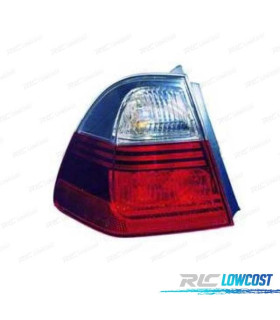 FEUX ARRIÈRE EXTERIEUR GAUCHE BMW E91 TOURING ROUGE CHROMÉ FUMÉ