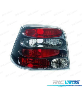 FEUX ARRIÈRE VOLKSWAGEN VW GOLF 4 97-03 FOND CHROMÉ