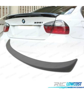 AILERON BECQUET LAME COFFRE BMW E90 05-12 LOOK M NOIR MAT