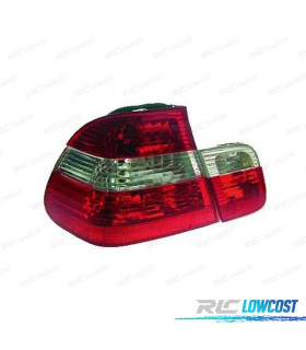 FEUX ARRIÈRE BMW SÉRIE 3 E46 98-01 ROUGE BLANC