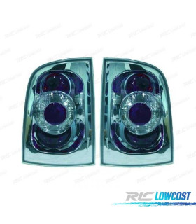 FEUX ARRIÈRE SKODA OCTAVIA KOMBI 01-10 CHROMÉ