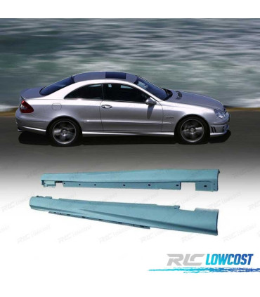 BAS DE CAISSE MERCEDES CLK W209 C209 02-09 LOOK AMG