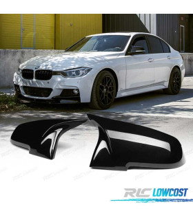 COQUES RÉTROVISEURS BMW F30 F31 F32 F33 F36 F20 F22 F34 NOIR BRILLANT LOOK M