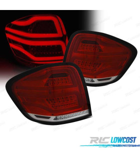 FEUX ARRIÈRE MERCEDES W164 09-11 LED ROUGE BLANC