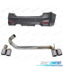 PARE-CHOCS ARRIÈRE BMW F30 LOOK M3 PDC + EMBOUTS D´ÉCHAPPEMENT
