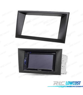 FACADE AUTORADIO 2 DIN NOIR POUR FORD MONDEO