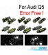 KIT 23 AMPOULES LED INTÉRIEUR AUDI Q5 09-16