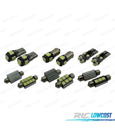 KIT 17 AMPOULES LED INTÉRIEUR POUR BMW SÉRIE 3 E91 318D 335D 320D XDRIVE 330XI 330I 318I 335I 335I XDRIVE 320I WAGON