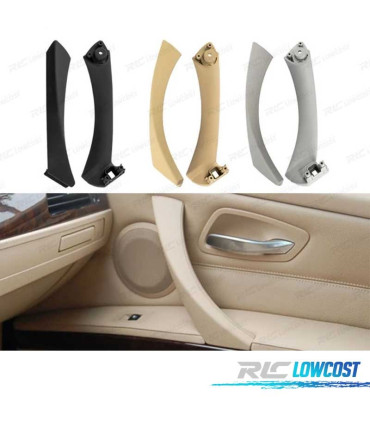 POIGNÉE DE PORTE INTÉRIEUR BMW E90 E91 CÔTÉ DROIT NOIR