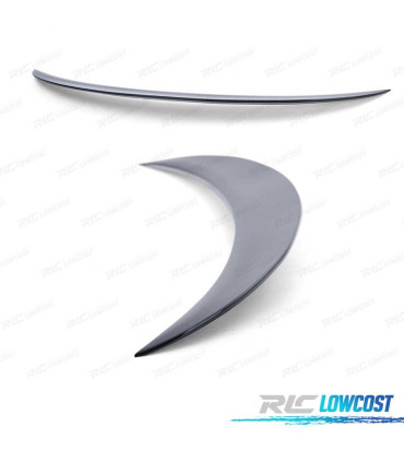 AILERON BECQUET LAME COFFRE BMW X6 E71 08-14 LOOK M NOIR BRILLANT