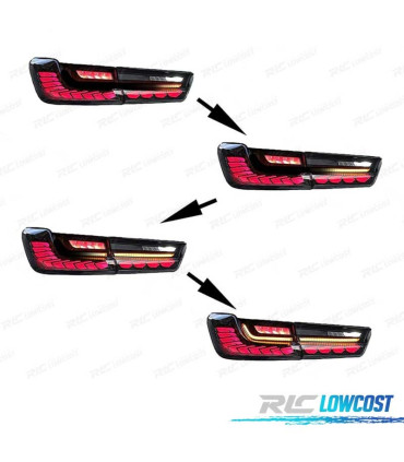 FEUX ARRIÈRE OLED DYNAMIQUES BMW G20 19-21 NOIR