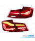 FEUX ARRIÈRE BMW F10 FULL LED DINAMIQUE LIGHT BAR OLED ROUGE