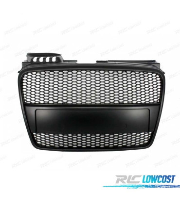 CALANDRE NID D'ABEILLE AUDI A4 B7 04-07 NOIR