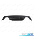 DIFFUSEUR BMW E60 E61 LOOK M DOUBLE SORTIE OO---OO