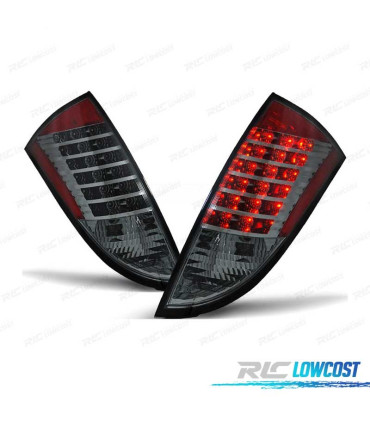 FEUX ARRIÈRE FORD FOCUS MK1 98-04 COLOR LED FOND NOIR
