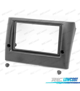 FACADE AUTORADIO 2-DIN NOIR POUR FIAT STILO