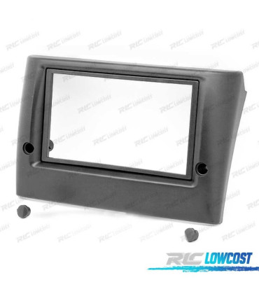 FACADE AUTORADIO 2-DIN NOIR POUR FIAT STILO