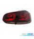 FEUX ARRIÈRE VOLKSWAGEN VW GOLF 6 08-12 LED ROUGE FUMÉ