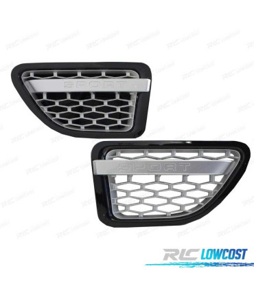 CALANDRE RANGE ROVER SPORT 05-09 LOOK AUTOBIOGRAPHY GRIS
