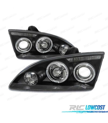 PHARES FORD FOCUS 04-08 ANGEL EYES FOND NOIR