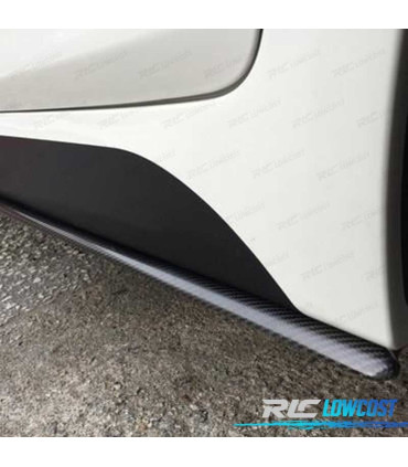 RAJOUTS BAS DE CAISSE BMW F30 F31 LOOK M PERFORMANCE CARBONE