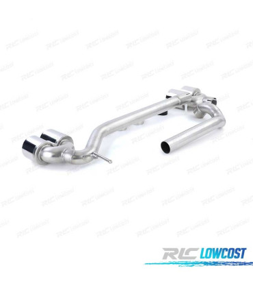 KIT SYSTÈME D'ÉCHAPPEMENT + EMBOUTS BMW F10 F11 F12 F13 10-18 LOOK M PERFORMANCE DOUBLE