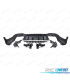 DIFFUSEUR MERCEDES GLC X253 15-18 LOOK AMG GLC63 PDC + EMBOUT D´ÉCHAPPEMENT NOIR