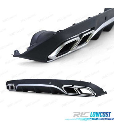 DIFFUSEUR ARRIÈRE MERCEDES CLASSE C C205 COUPÉ 15-18 AMG PDC