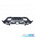 DIFFUSEUR MERCEDES GLC X253 15-18 LOOK AMG PDC + SORTIES D'ÉCHAPPEMENT CHROMÉES