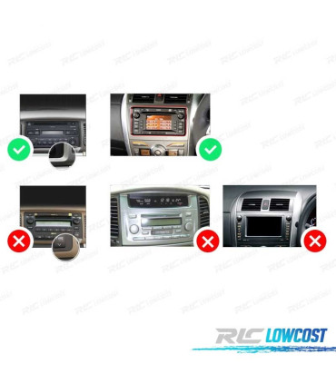 RADIO GPS ANDROID 10 POUR TOYOTA MULTIMÉDIA