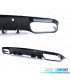 DIFFUSEUR MERCEDES CLASSE C C205 A205 14-18 LOOK AMG PDC + EMBOUTS D'ÉCHAPPEMENT NOIR