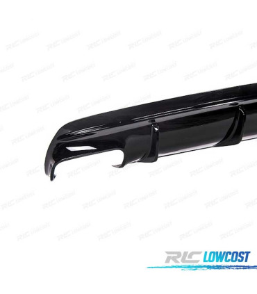 DIFFUSEUR MERCEDES CLA C117 AMG 13-15 LOOK CLA45 NOIR BRILLANT