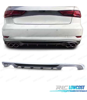 DIFFUSEUR ARRIÈRE AUDI A3 8V BERLINE 16-20 LOOK S3