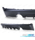 DIFFUSEUR ARRIÈRE BMW F22 F23 LOOK M PERFORMANCE NOIR MAT