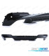 DIFFUSEUR ARRIÈRE BMW X3 G01 LOOK M PERFORMANCE NOIR BRILLANT + EMBOUTS NOIR