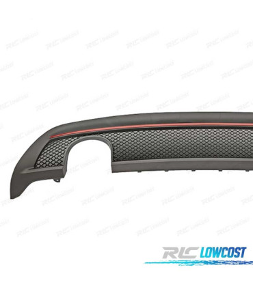 DIFFUSEUR MERCEDES CLASSE A W176 12-18 DOUBLE SORTIE LOOK AMG